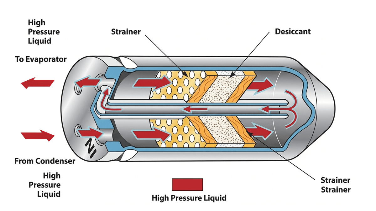 What is a Receiver Drier and why should it be replaced?